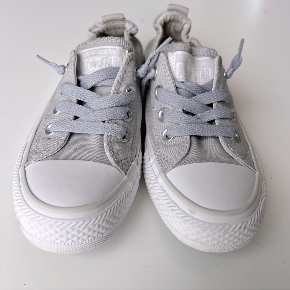 Converse All Star Shoreline Slip On Sneakers Gray Chuck Taylor Women ‘s Sz 6